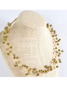 Naszyjnik czarny choker z koralikami Lolita Accessories... 2