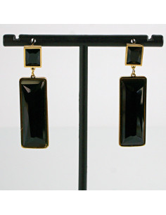 Kolczyki Czerwone "Bagietki"  stal chirurgiczna Lolita... 2