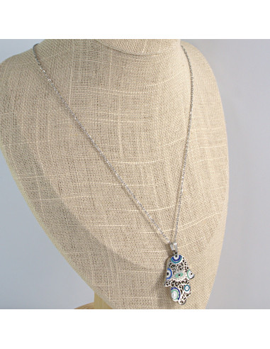 Naszyjnik OKO PROROKA ze stali chirurgicznej...