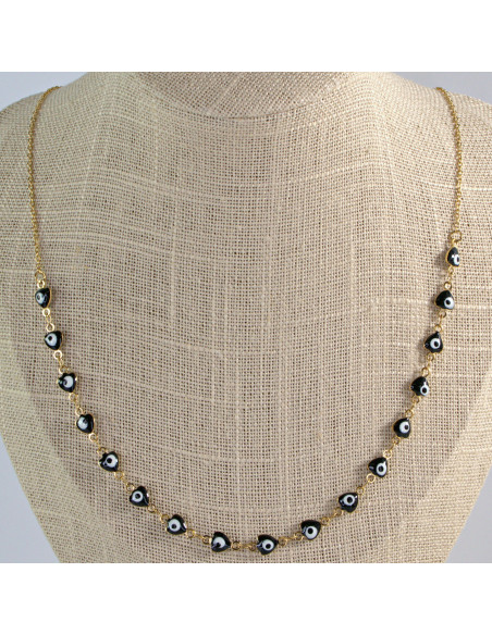 Naszyjnik Oko Proroka CELEBRYTKA ze stali chirurgicznej Lolita Accessories