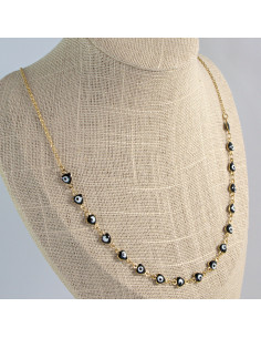 Naszyjnik Oko Proroka CELEBRYTKA ze stali chirurgicznej... 2