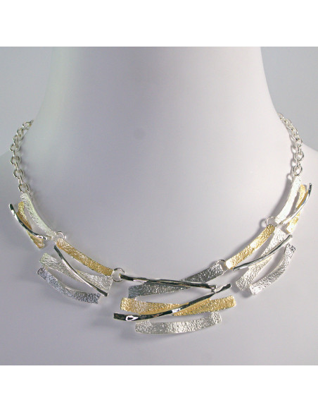 Naszyjnik Kolia Kołnierzyk Blaszki Lolita Accessories