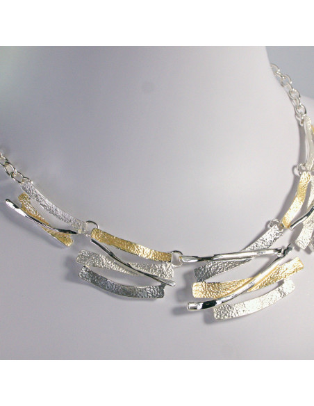 Naszyjnik Kolia Kołnierzyk Blaszki Lolita Accessories