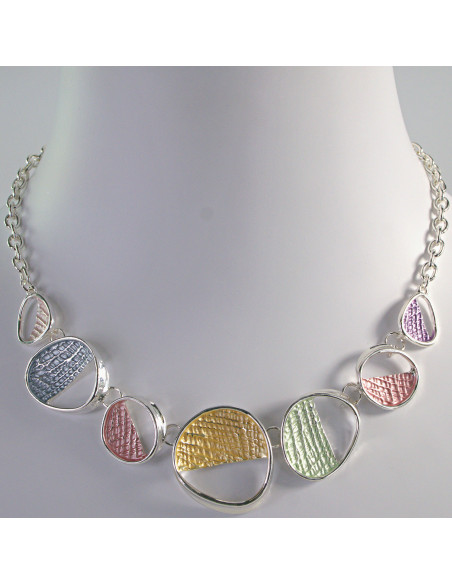 Naszyjnik Kolia Kołnierzyk Blaszki Lolita Accessories