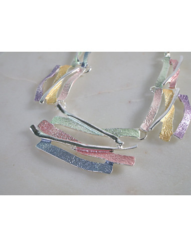 Naszyjnik Kolia Kołnierzyk Blaszki Lolita...