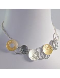 Naszyjnik Kolia Kołnierzyk Blaszki Lolita Accessories