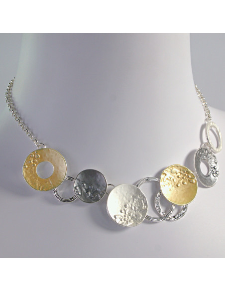 Naszyjnik Kolia Kołnierzyk Blaszki Lolita Accessories