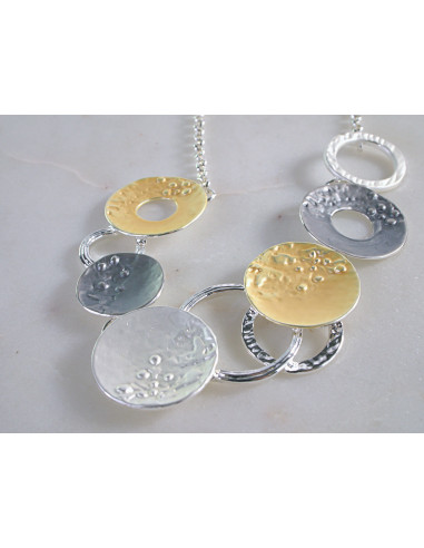 Naszyjnik Kolia Kołnierzyk Blaszki Lolita...