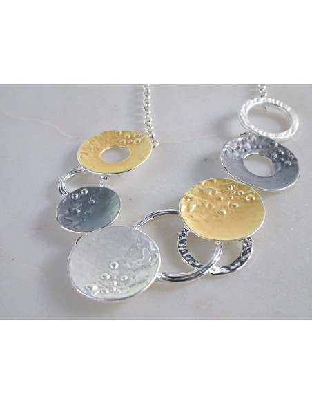 Naszyjnik Kolia Kołnierzyk Blaszki Lolita Accessories