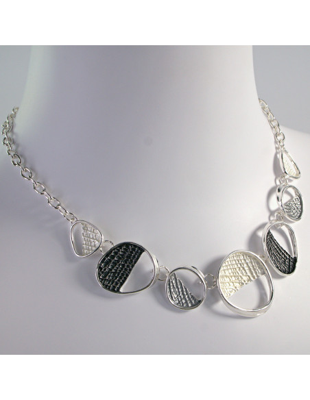 Naszyjnik Kolia Kołnierzyk Blaszki Lolita Accessories