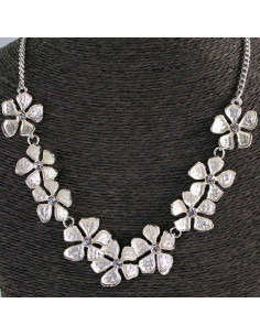 Naszyjnik Kolia Kołnierzyk Kwiatki Lolita Accessories 2