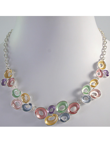 Naszyjnik Kolia Kołnierzyk Blaszki Lolita...