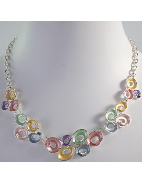 Naszyjnik Kolia Kołnierzyk Blaszki Lolita Accessories