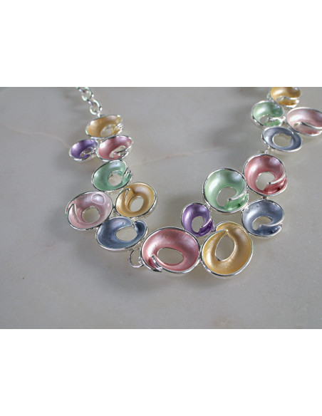 Naszyjnik Kolia Kołnierzyk Blaszki Lolita Accessories