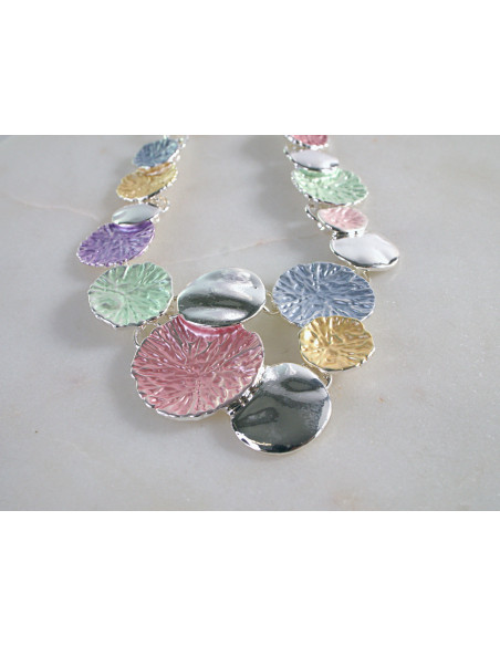 Naszyjnik Kolia Kołnierzyk Blaszki Lolita Accessories