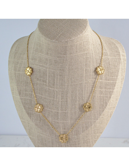 Naszyjnik Koniczynka Celebrytka ze stali chirurgicznej Lolita Accessories