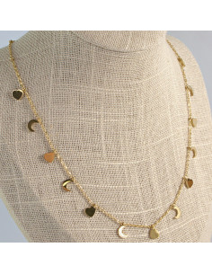 Naszyjnik Celebrytka SERCE ze stali chirurgicznej Lolita... 2