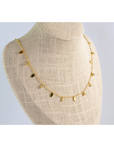 Naszyjnik stal chirurgiczna BOHO RĘKA FATIMY...