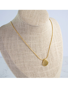 Naszyjnik stal chirurgiczna BOHO MUSZELKA  Lolita Akcesoria 2