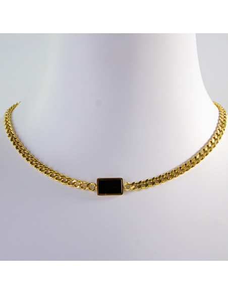 Naszyjnik stal chirurgiczna  "Łańcuch" Lolita Akcesoria