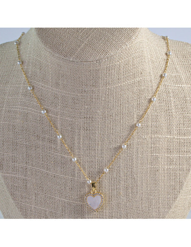 Naszyjnik stal chirurgiczna Dwustronne Serce z...