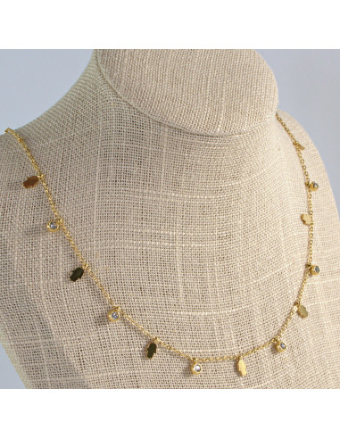 Dwa Naszyjniki  Zestaw stal chirurgiczna BOHO...