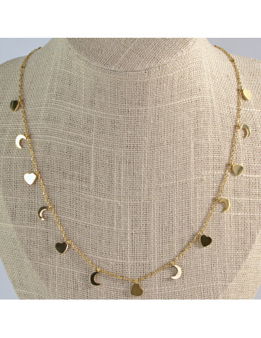 Dwa Naszyjniki  Zestaw stal chirurgiczna BOHO...