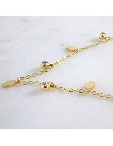 Dwa Naszyjniki  Zestaw stal chirurgiczna BOHO...