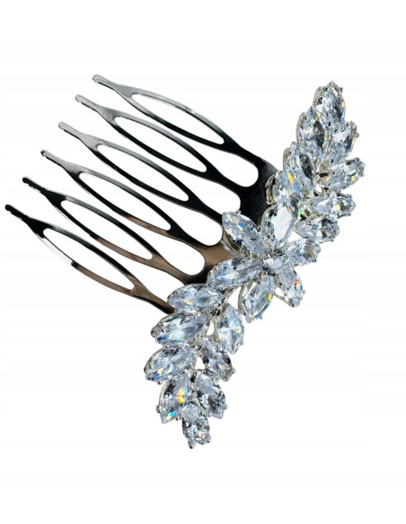 Grzebień wsuwany do włosów wtykowy ozdobny diamenty Lolita Accessories