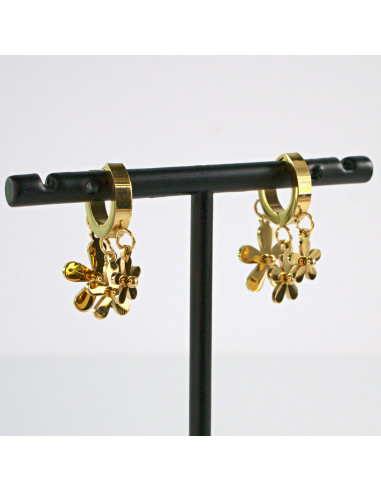 Kolczyki KWIATKI  stal chirurgiczna Lolita...