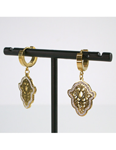 Kolczyki HAMSA   stal chirurgiczna Lolita...