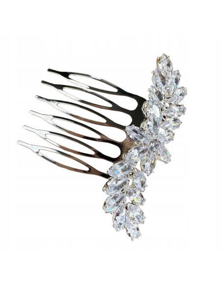 Grzebień wsuwany do włosów wtykowy ozdobny diamenty Lolita Accessories