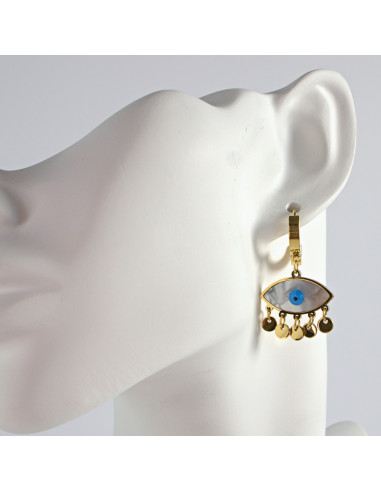 Kolczyki OKO PROROKA  stal chirurgiczna Lolita...