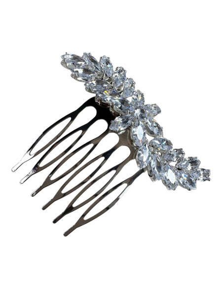 Grzebień wsuwany do włosów wtykowy ozdobny diamenty Lolita Accessories