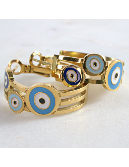 Kolczyki koła BOHO stal chirurgiczna Lolita Akcesoria