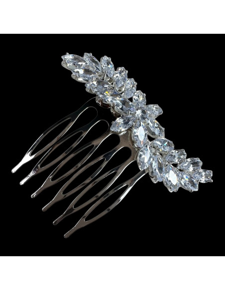 Grzebień wsuwany do włosów wtykowy ozdobny diamenty Lolita Accessories