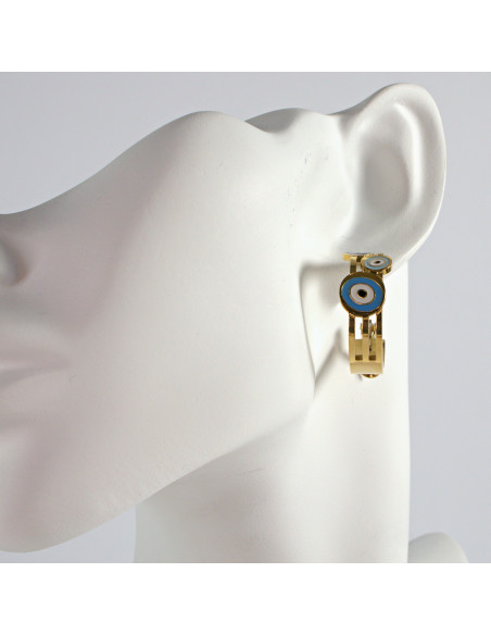 Kolczyki koła BOHO stal chirurgiczna Lolita Akcesoria