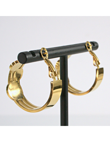 Kolczyki koła BOHO stal chirurgiczna Lolita Akcesoria