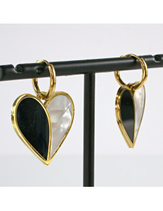 Kolczyki  SERCE stal chirurgiczna Lolita Akcesoria 2