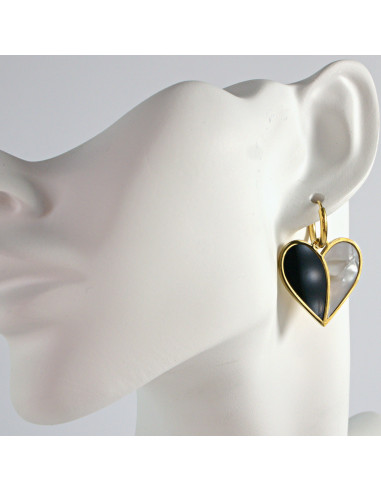 Kolczyki  SERCE stal chirurgiczna Lolita Akcesoria