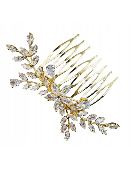 Grzebień wsuwany do włosów wtykowy ozdobny diamenty Lolita Accessories