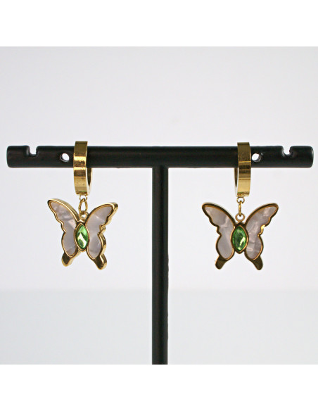 Kolczyki MOTYLKI  stal chirurgiczna Lolita Akcesoria