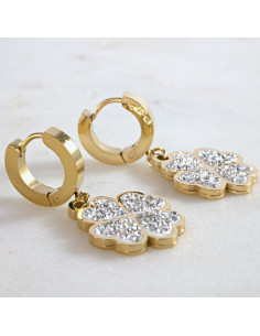 Kolczyki złote KONICZYNKI stal chirurgiczna Lolita Akcesoria