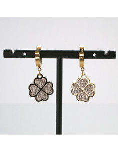 Kolczyki złote KONICZYNKI stal chirurgiczna Lolita Akcesoria 2