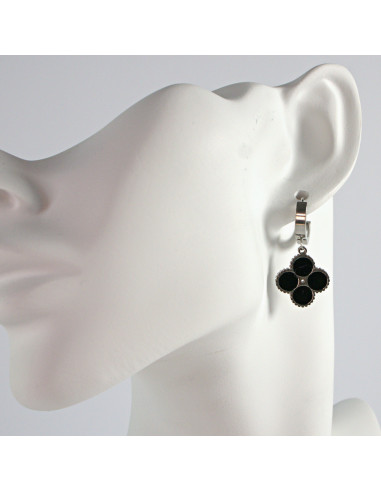 Kolczyki Srebrna Koniczyna stal chirurgiczna...