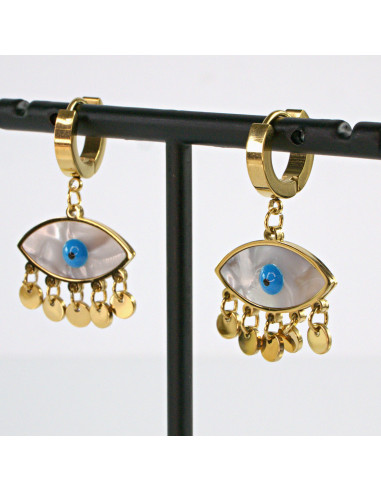 Kolczyki OKO PROROKA  stal chirurgiczna Lolita...