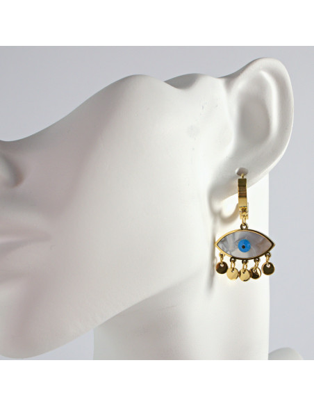 Kolczyki OKO PROROKA  stal chirurgiczna Lolita Akcesoria