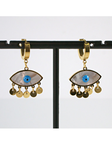 Kolczyki OKO PROROKA  stal chirurgiczna Lolita...