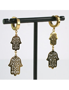 Kolczyki RĘKA FATIMY  stal chirurgiczna Lolita Akcesoria 2