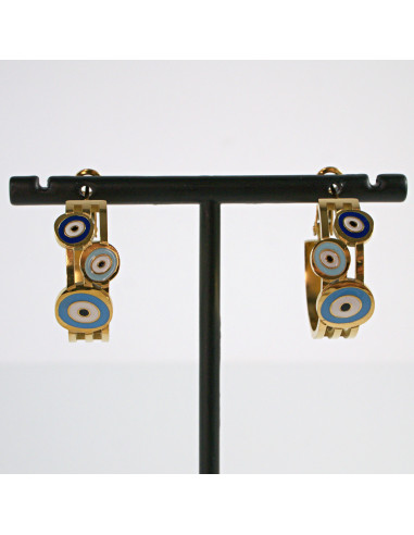 Kolczyki koła BOHO stal chirurgiczna Lolita...